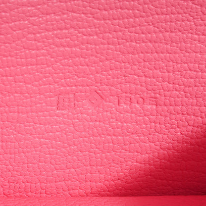 Hermes Chevre Mysore Bearn Wallet Rose Confetti 10 of 10