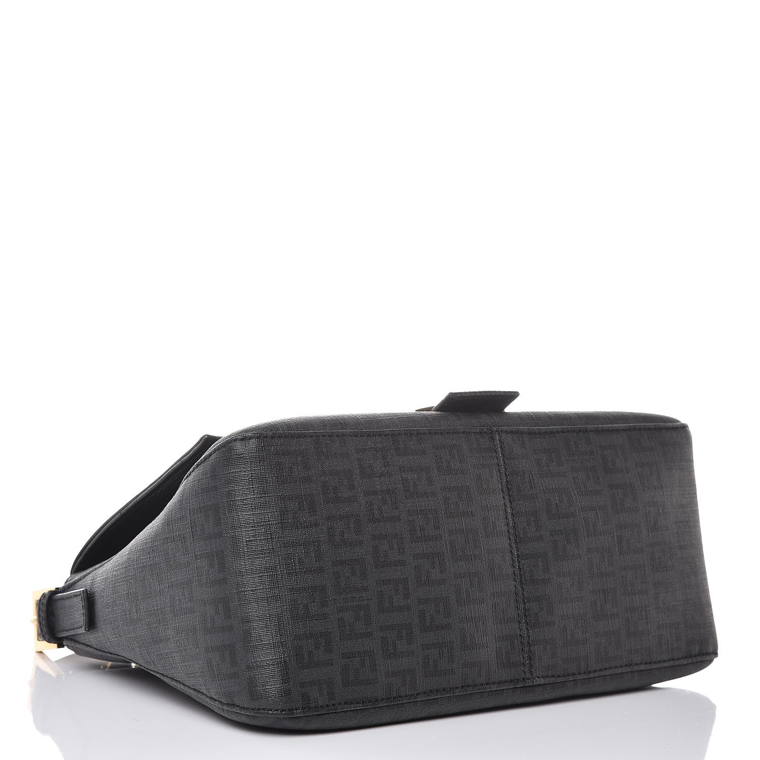 Fendi Zucchino Spalmati Forever Mama Baguette Black 4 of 7