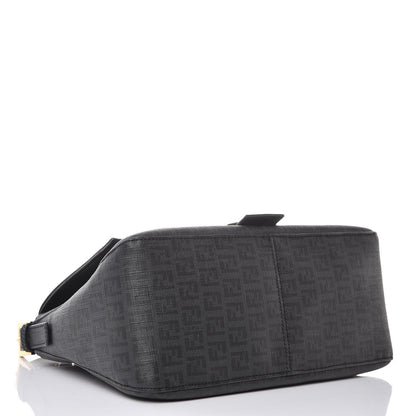 Fendi Zucchino Spalmati Forever Mama Baguette Black 4 of 7
