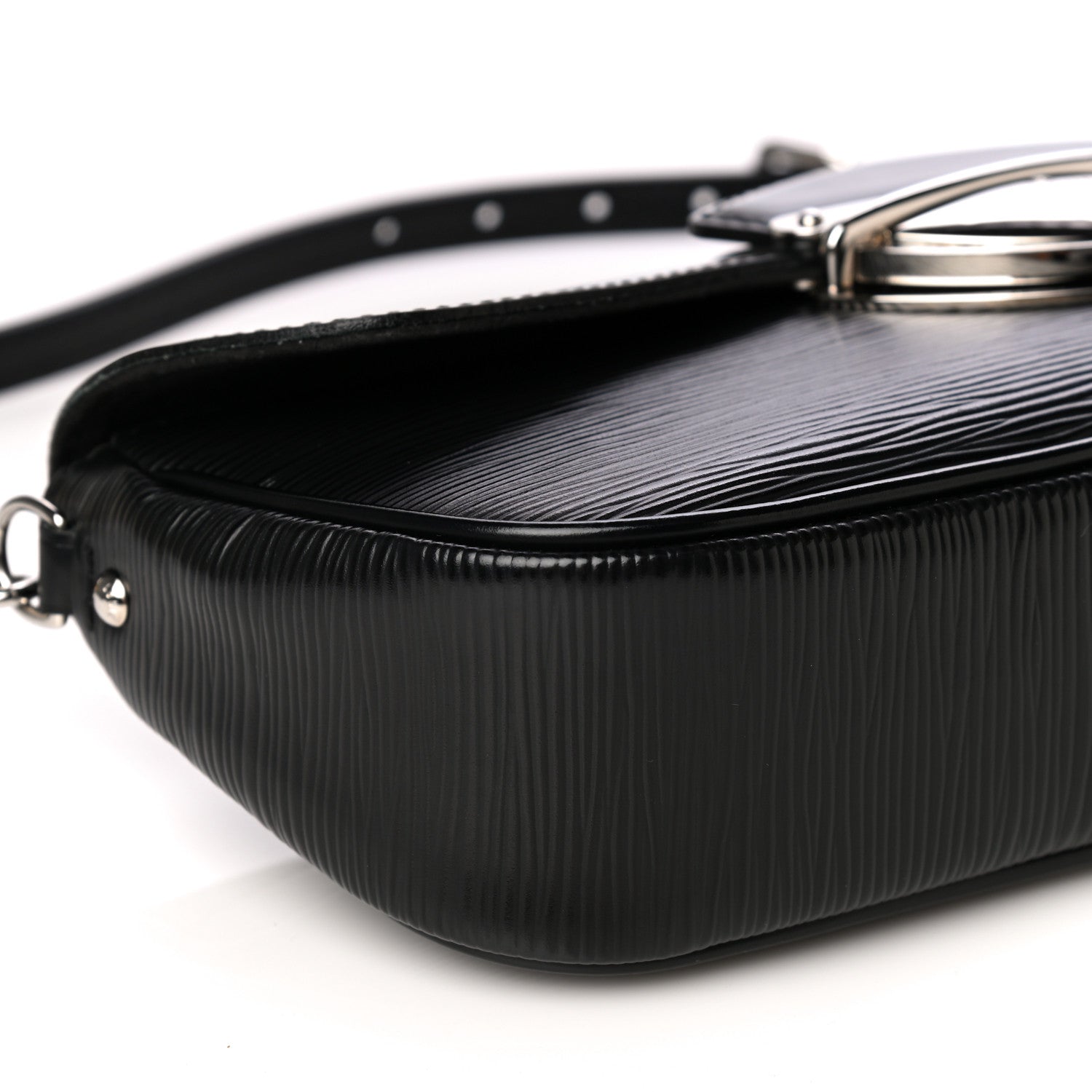 Louis Vuitton Epi Montaigne Clutch Black 10 of 11
