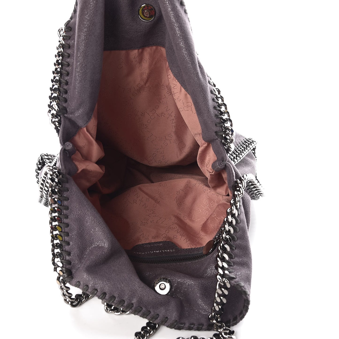 Shaggy Deer Small Falabella Tote Bark
