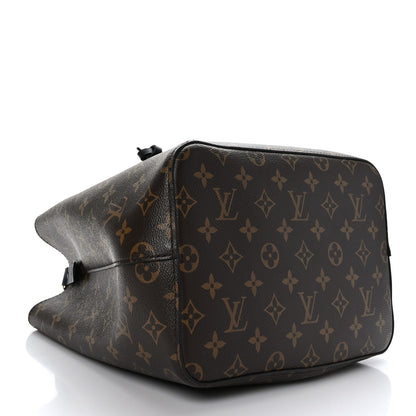 Louis Vuitton Monogram Neonoe MM Black 4 of 10