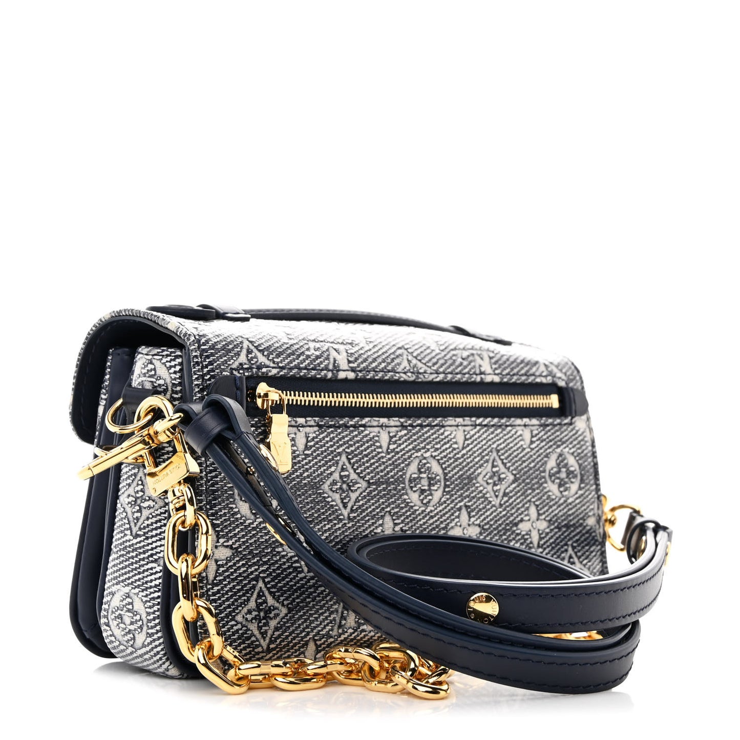 Monoglam Pochette Metis East West Blue