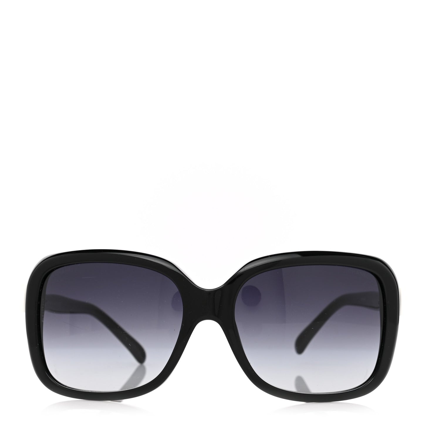 Acetate CC Bow Sunglasses 5171 Black White