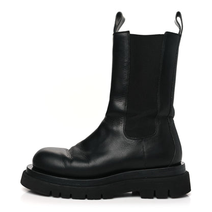 Bottega Veneta Calfskin The Lug Chelsea 55mm Boots 40 Black 1 of 11