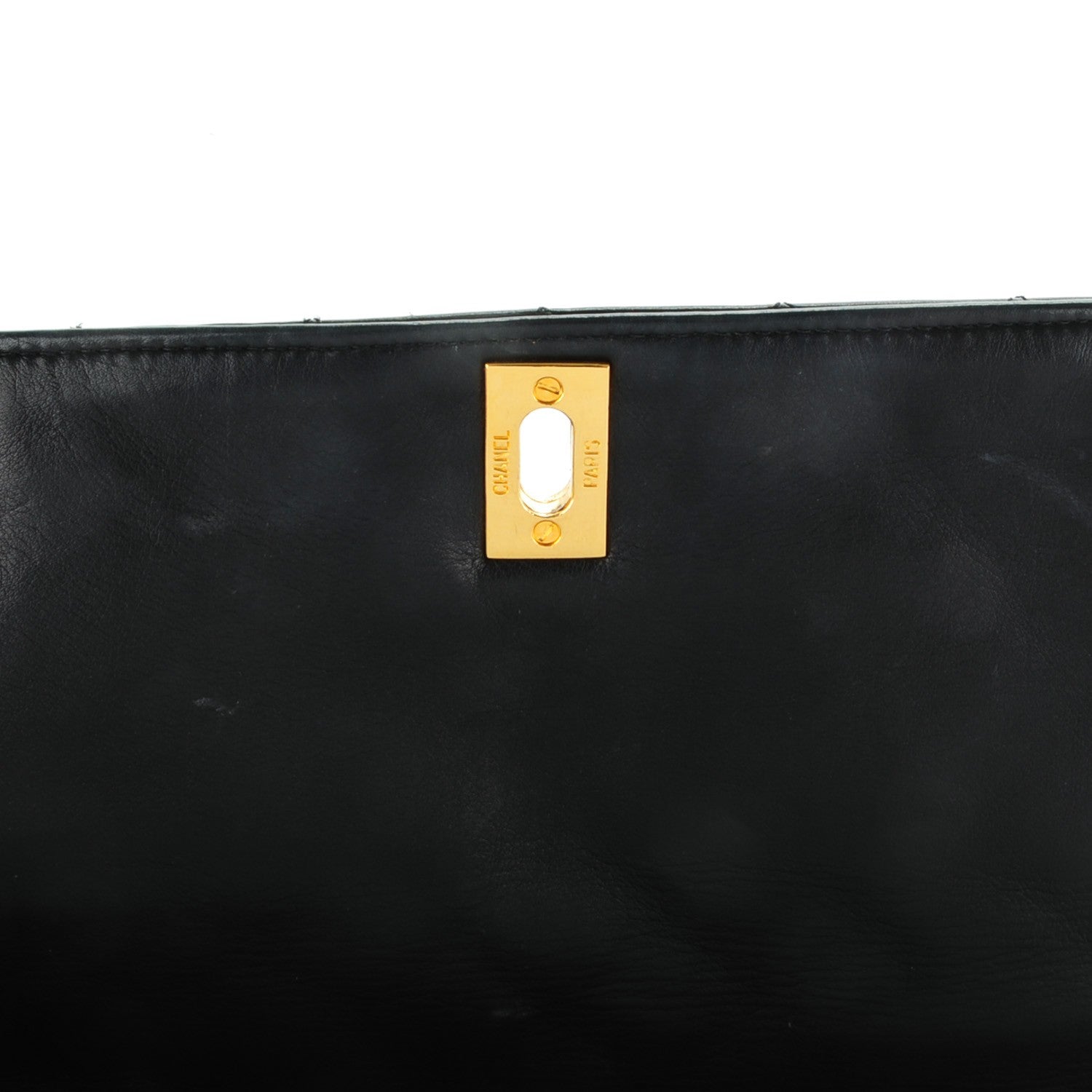 Chanel Lambskin Quilted Briefcase Laptop Bag Black 6 of 12