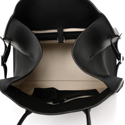 The Row Matte Grained Calfskin Soft Margaux 15 Black 5 of 9