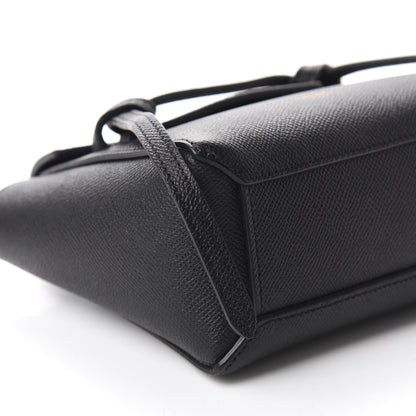 Celine Grained Calfskin Pico Belt Bag Black 6 of 9