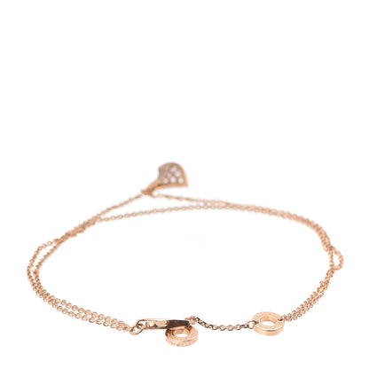 Bulgari 18K Rose Gold Diamond Divas' Dream Bracelet 6 of 12