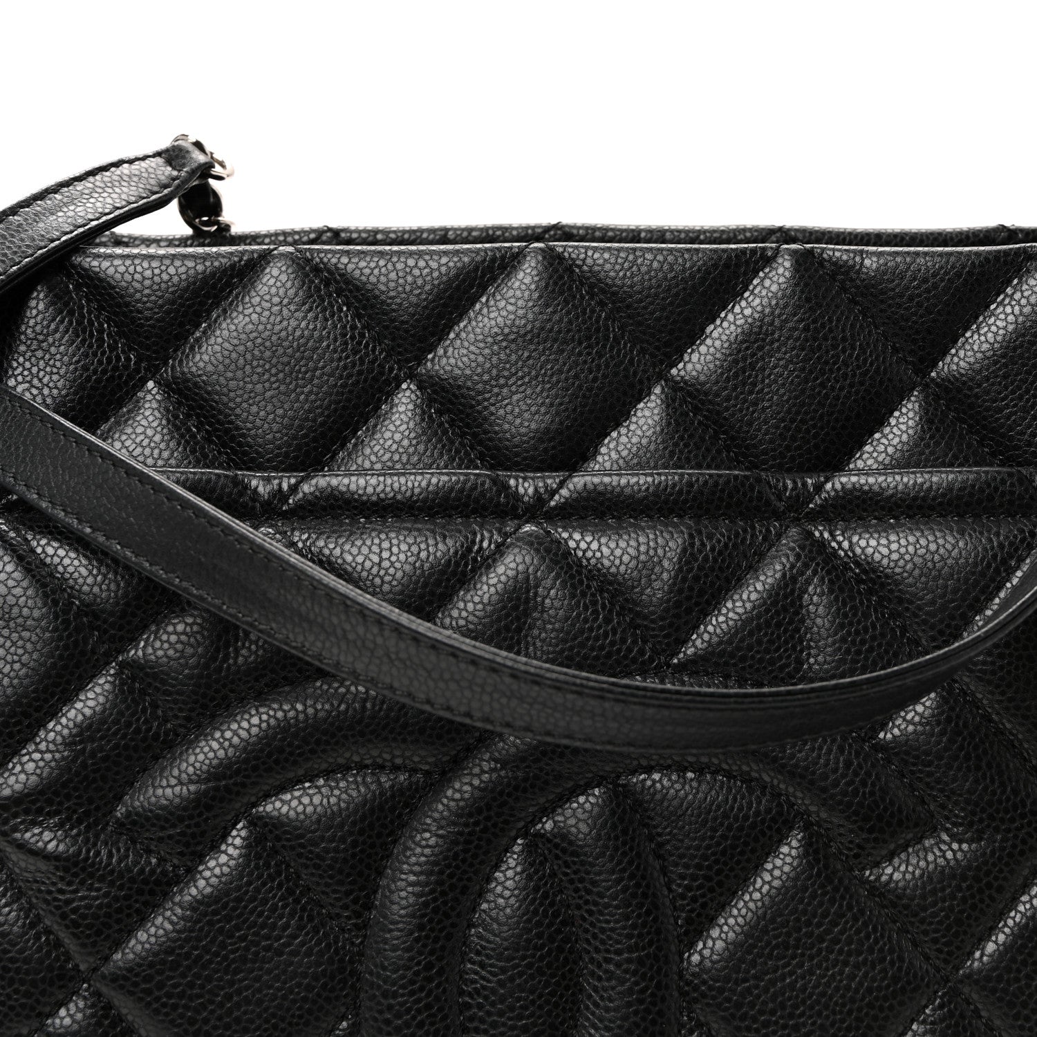 Chanel Caviar Quilted Timeless CC Soft Tote Black 7 of 9