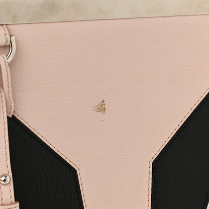 Fendi Vitello Elite Monster Petite 2Jours Tote Rosa Plaster 12 of 15