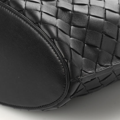 Bottega Veneta Nappa Intrecciato Medium Knot Bucket Bag Black 7 of 9