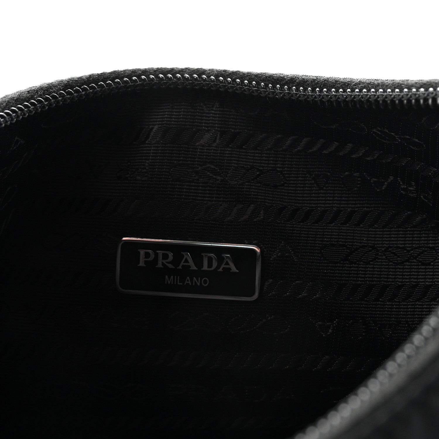 Prada Tessuto Nylon Mini Re-Edition 2000 Bag Black 6 of 10