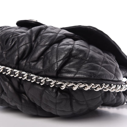 Chanel Washed Lambskin Quilted Large Chain Around Messenger 7 of 10