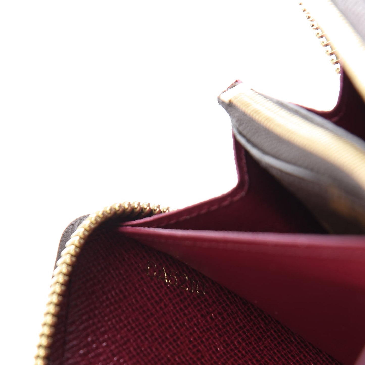Monogram Clemence Wallet Fuchsia