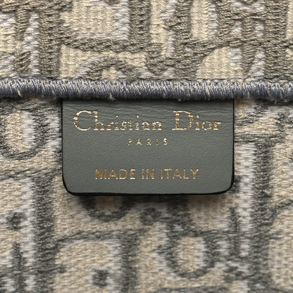 Christian Dior Oblique Medium Book Tote Grey 6 of 12