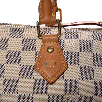 Louis Vuitton Damier Azur Speedy 30 9 of 39