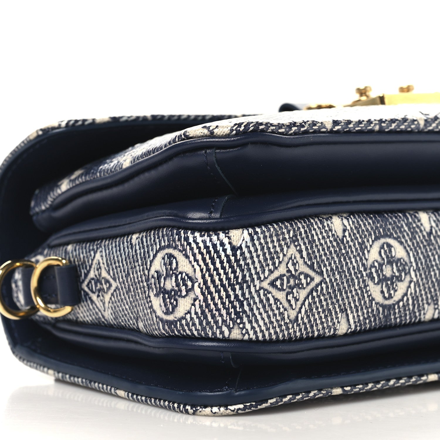Louis Vuitton Monoglam Pochette Metis East West Blue 9 of 10