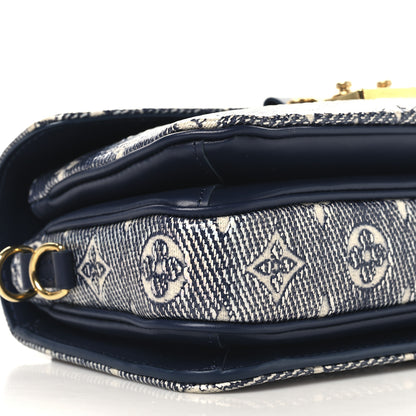 Louis Vuitton Monoglam Pochette Metis East West Blue 9 of 10
