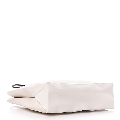 Chanel Calfskin Large Essential 31 Rue Cambon Tote White Black 4 of 14