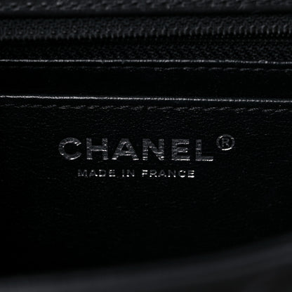 Chanel Aged Calfskin Chevron Quilted 2.55 Reissue Mini Flap So Black 6 of 14