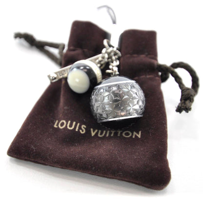 Louis Vuitton Mini Lin Croisette Bag Charm Black 1 of 4