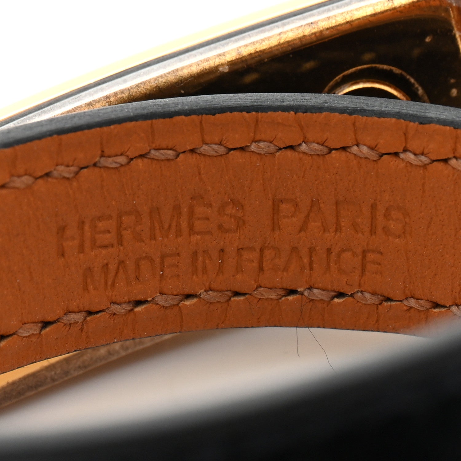 Hermes Chamonix Rivale Double Tour Bracelet XS Black 4 of 7