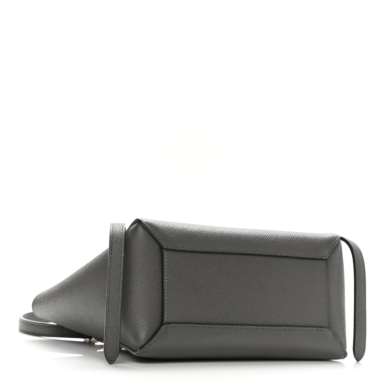 Celine Grained Calfskin Nano Belt Bag Grey 3 of 8