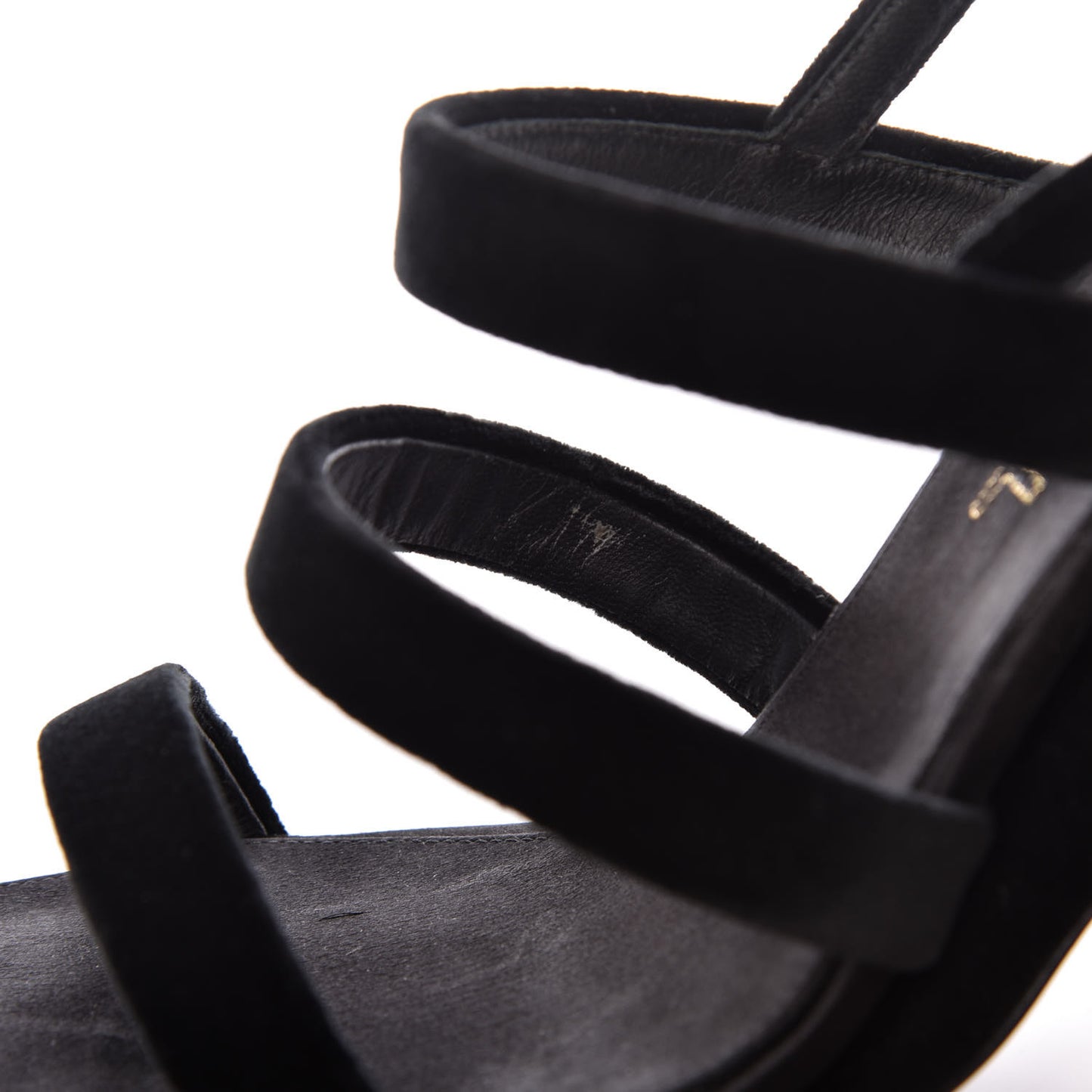 Velvet CC Sandals 41 Black