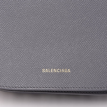 Balenciaga Grained Calfskin Logo S Ville Day Bag Gris Perle Fonce White 10 of 11