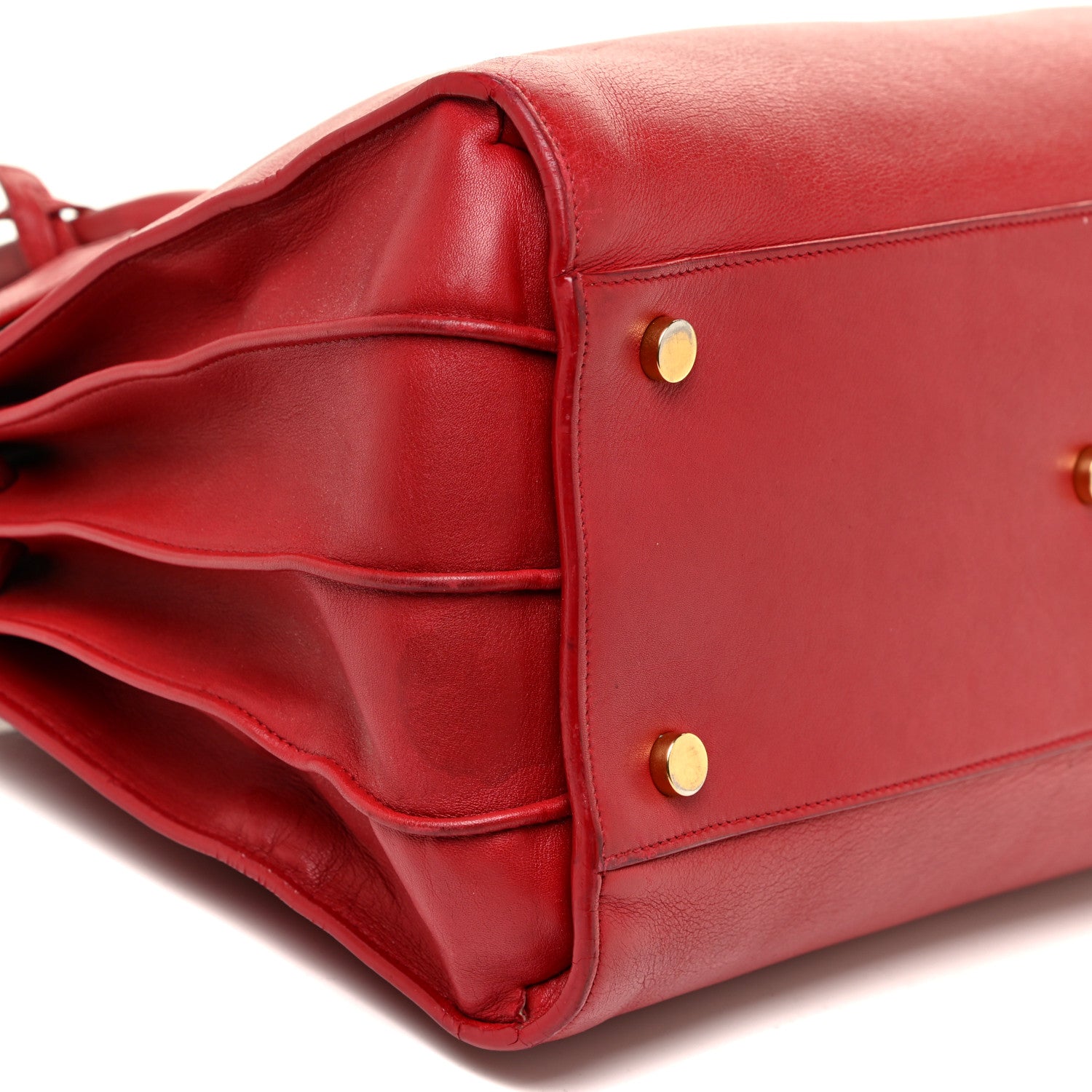 Saint Laurent Calfskin Small Sac De Jour Rouge Orient 9 of 26