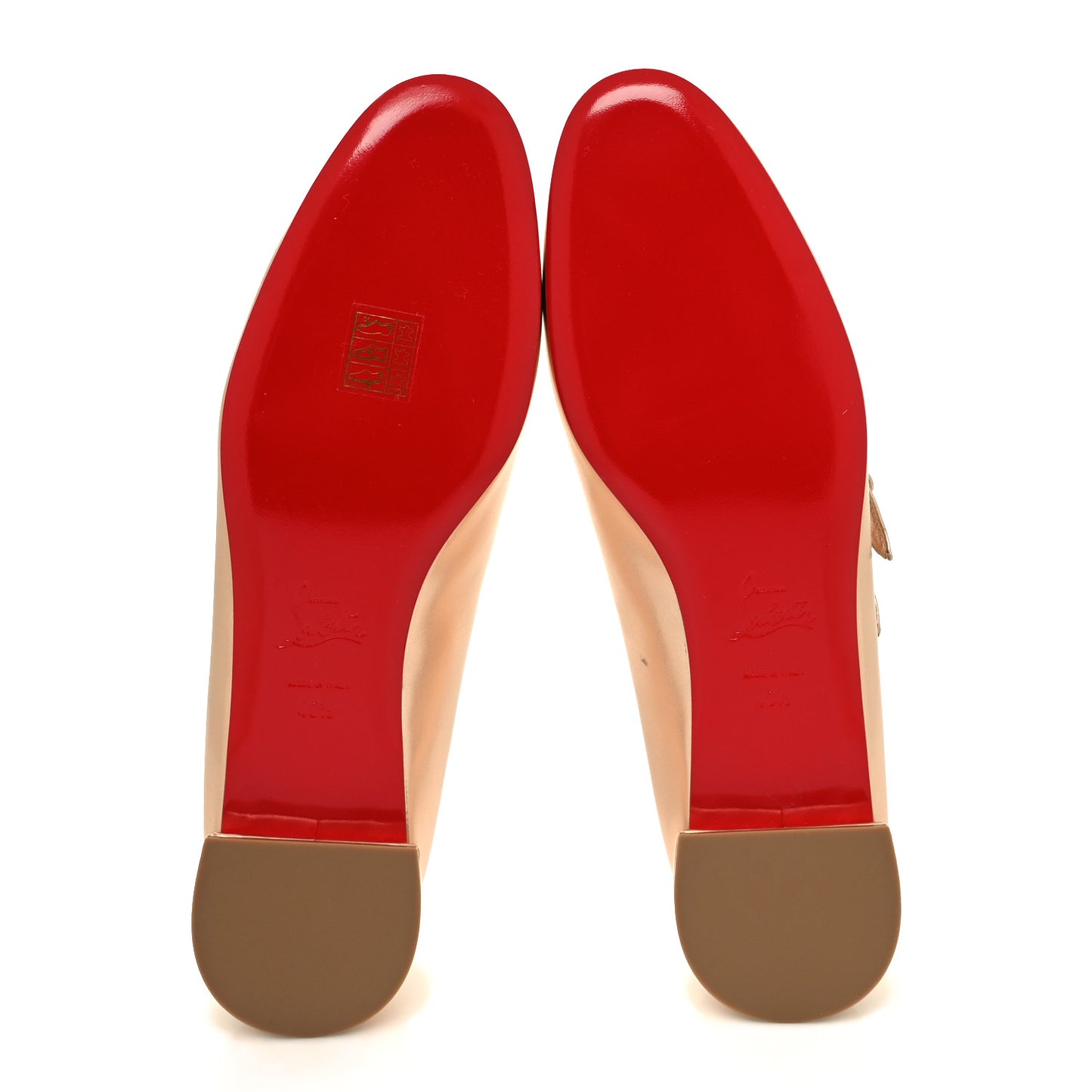 Nappa Metallic Sweet Jane Flats 40.5 Beige