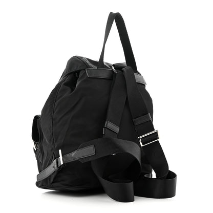 Prada Tessuto Nylon Saffiano Small Backpack Black 3 of 10