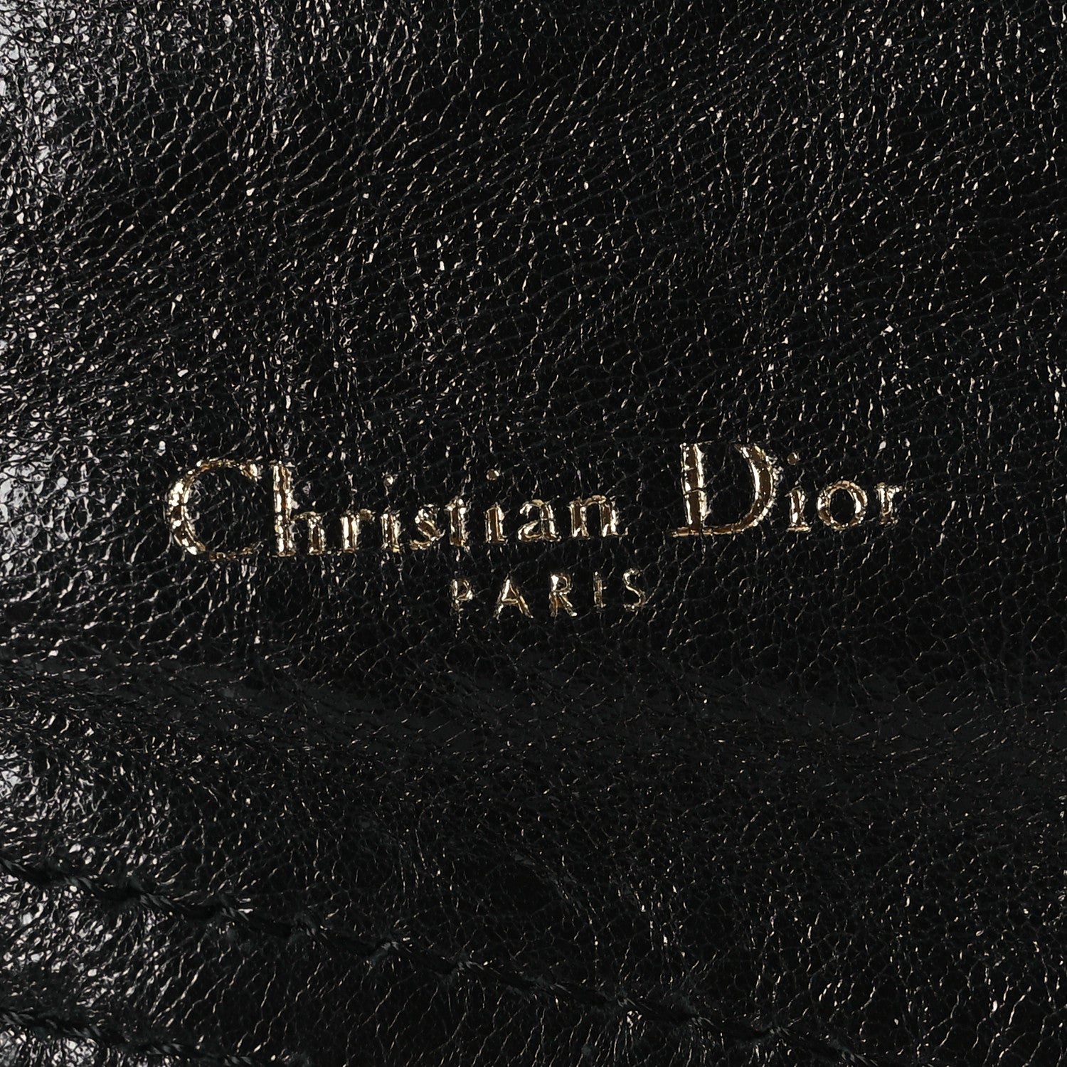 Christian Dior Crinkled Lambskin 135mm Saddle Belt S/M Black 6 of 9