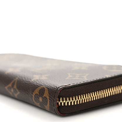Louis Vuitton Monogram Clemence Wallet Fuchsia 8 of 9