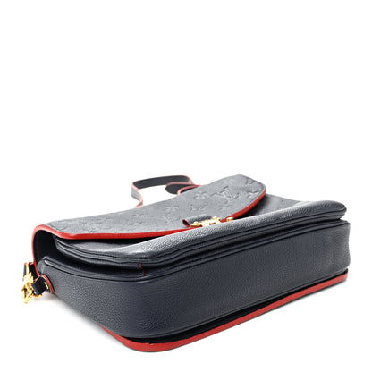 Louis Vuitton Empreinte Pochette Metis Marine Rouge 4 of 11