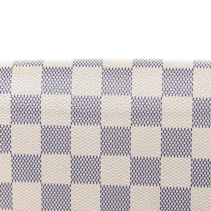 Louis Vuitton Damier Azur Pochette Felicie Chain Wallet Rose Ballerine 12 of 15