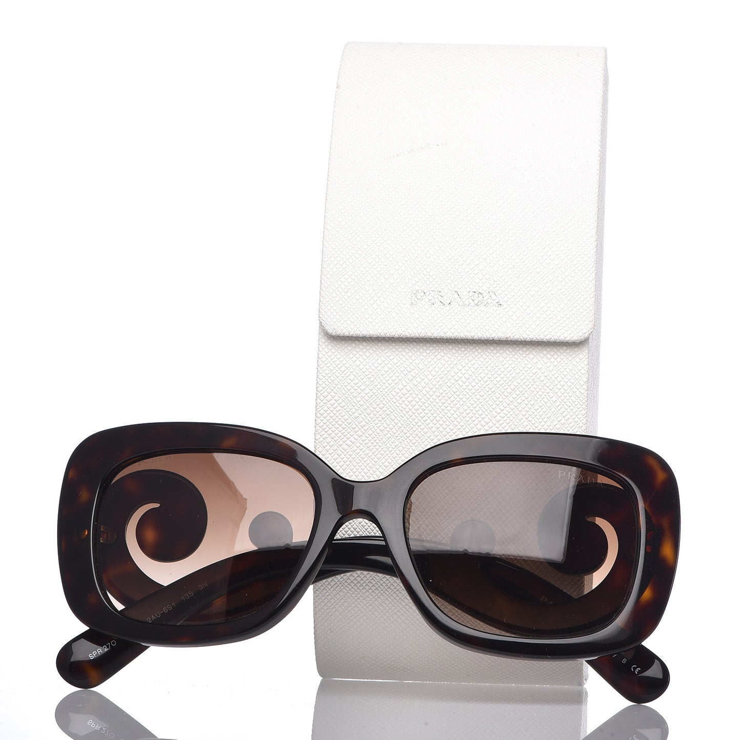 Acetate Baroque Sunglasses SPR 27O Tortoise