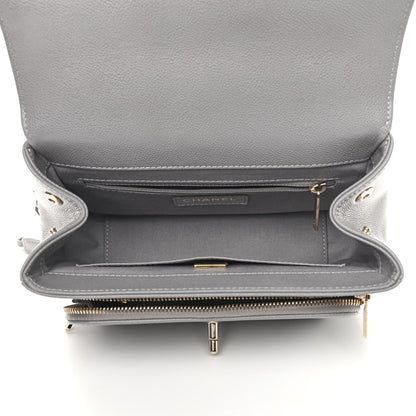 Chanel Caviar Quilted Medium Business Affinity Flap Grey 4 of 8