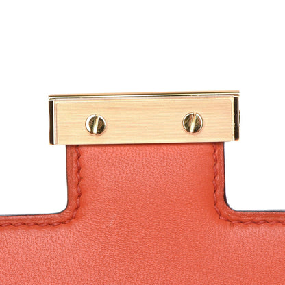 Hermes Epsom Constance 18 Poppy 15 of 16