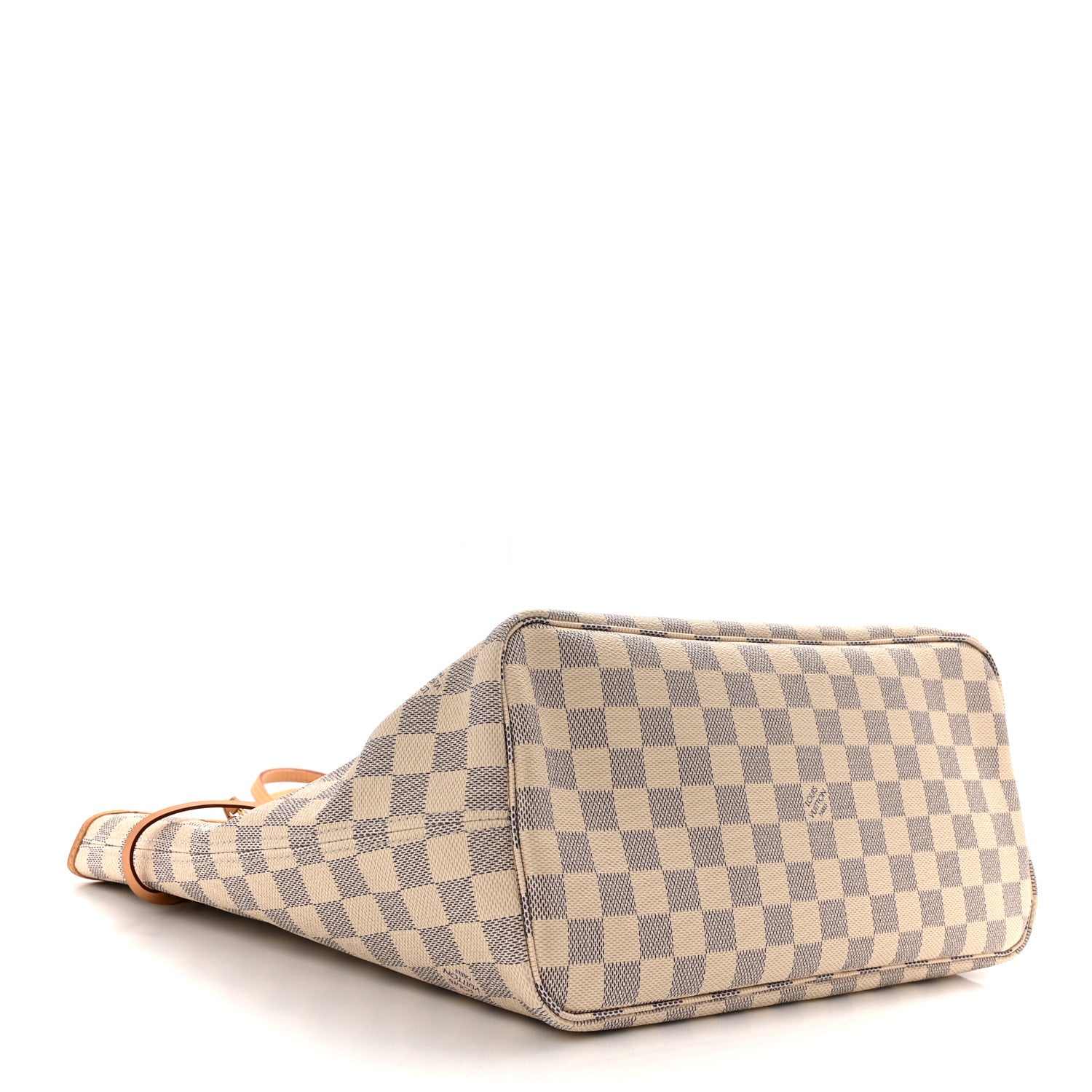 Louis Vuitton Damier Azur Neo Neverfull MM Rose Ballerine 5 of 10