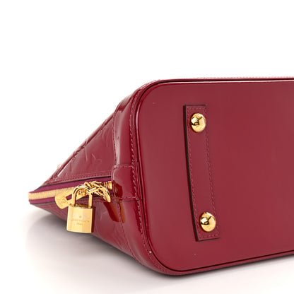 Louis Vuitton Vernis Alma PM Magenta 8 of 10