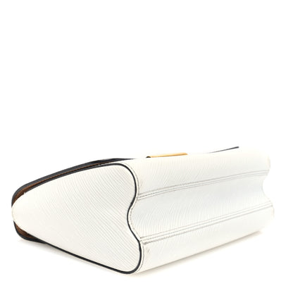 Louis Vuitton Epi Twist Shoulder Bag MM White 4 of 9