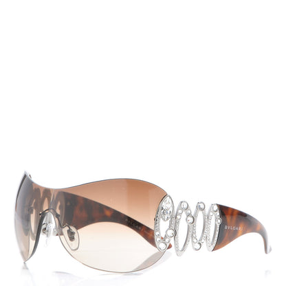 Bulgari BVLGARI Crystal Sunglasses 6017-B Tortoise 1 of 7