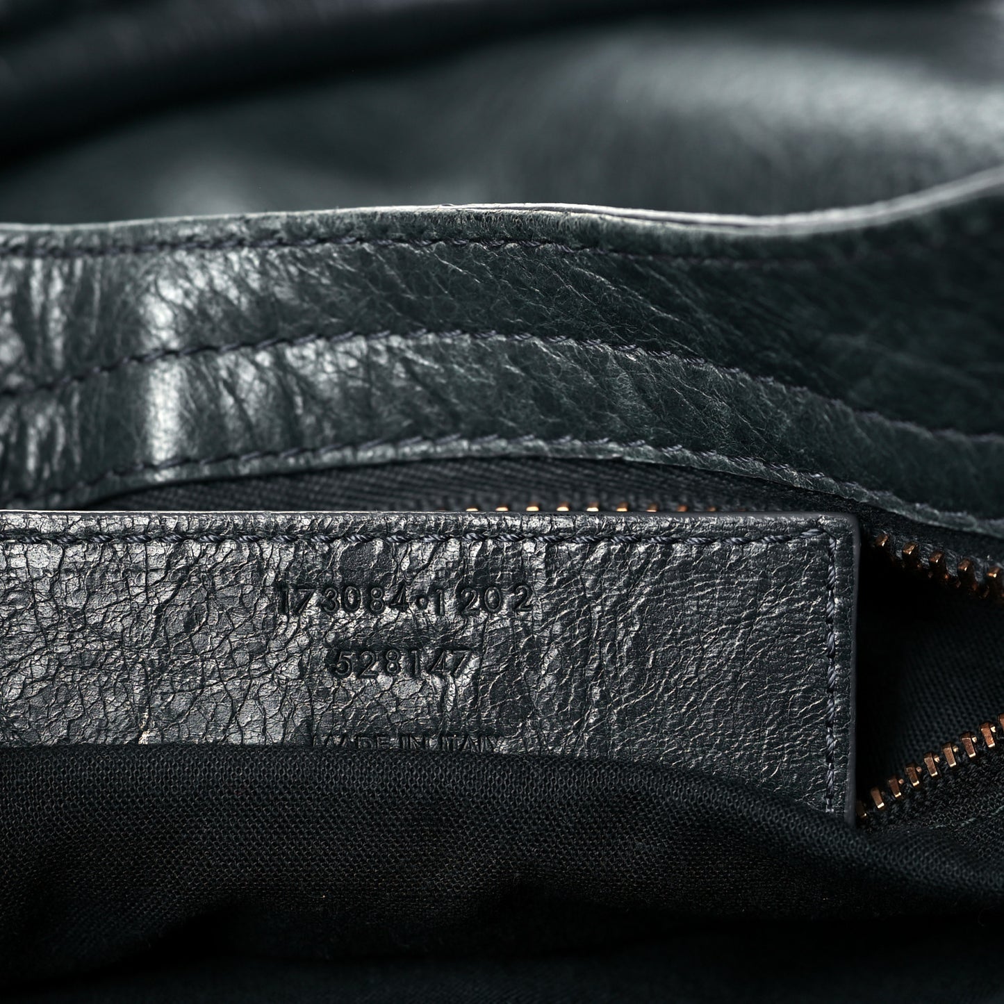 Agneau Giant 21 Rose Gold Hardware City Anthracite