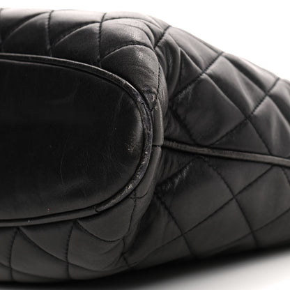 Chanel Lambskin Quilted Shoulder Bag Black 11 of 11