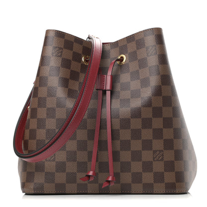 Louis Vuitton Damier Ebene Neonoe MM Cherry Berry 1 of 8