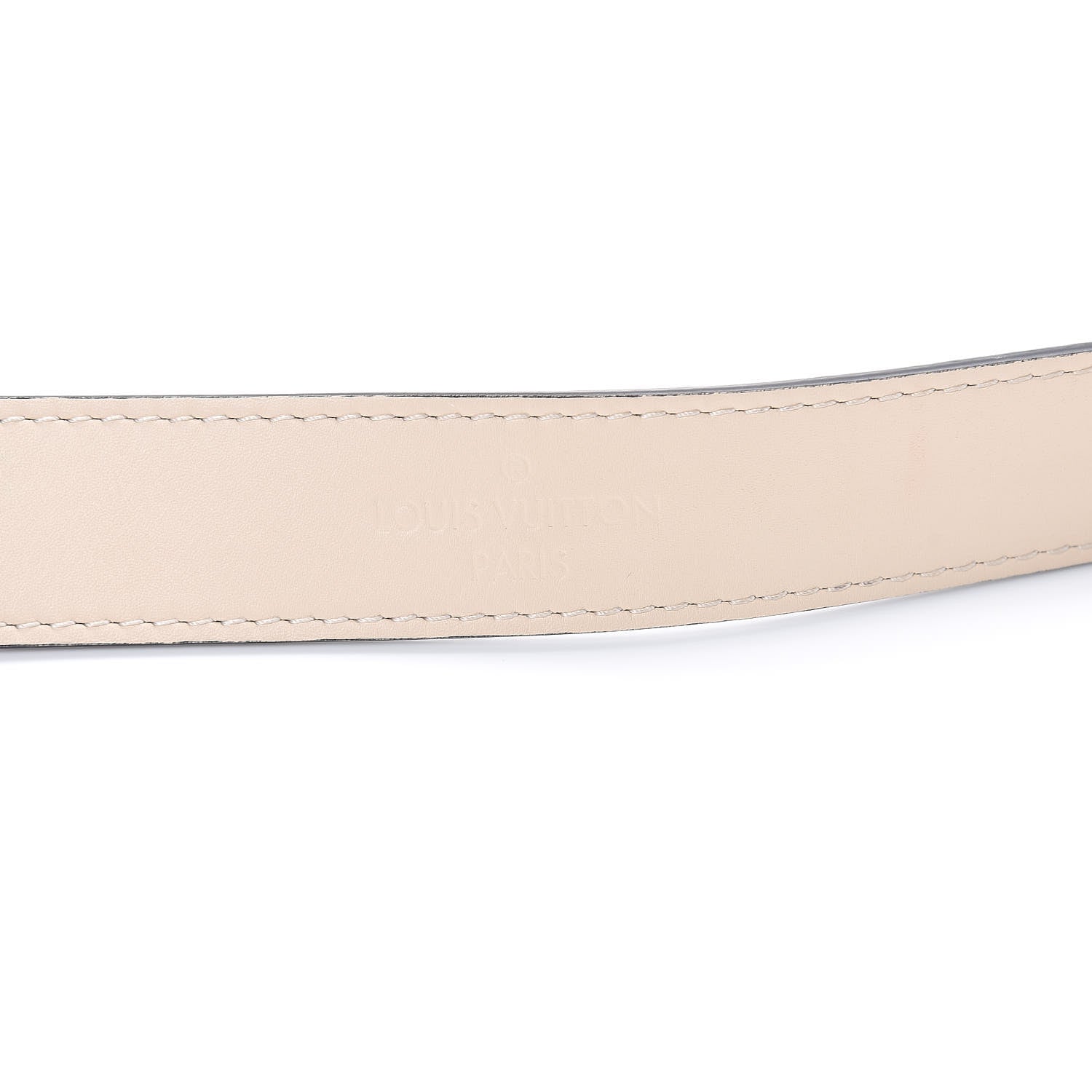 Louis Vuitton Calfskin Tuileries Besace Shoulder Strap Creme 3 of 4