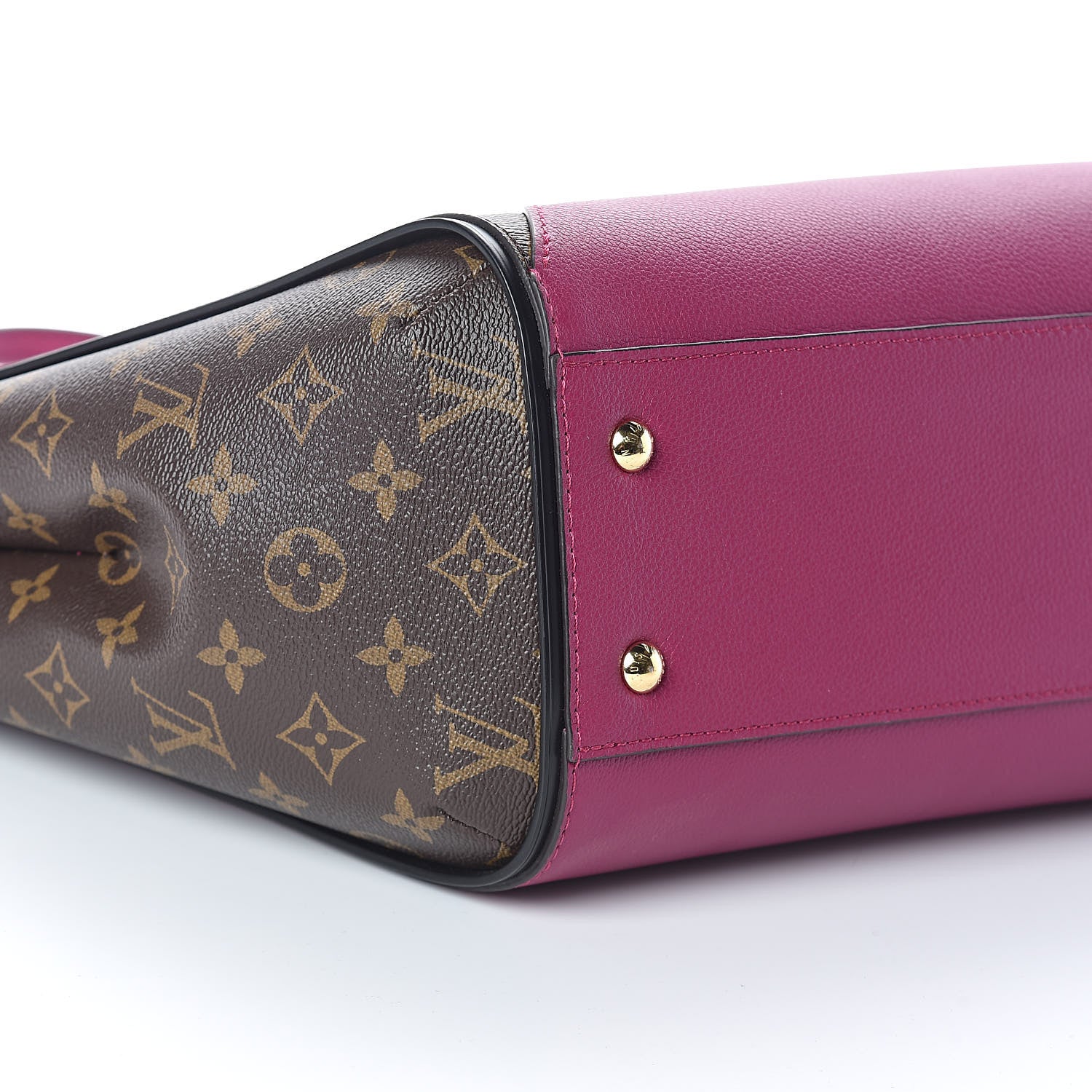 Louis Vuitton Calfskin Monogram Kimono Tote Grape 8 of 9