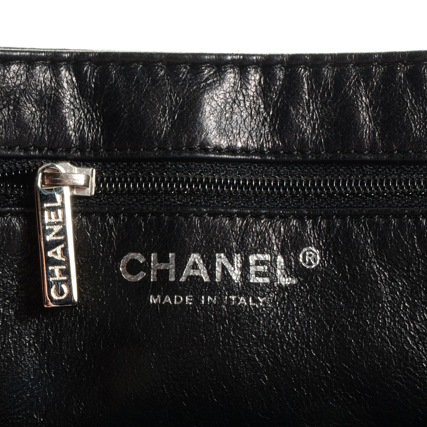 Chanel Caviar Half Moon Large Flap Black 5 of 6